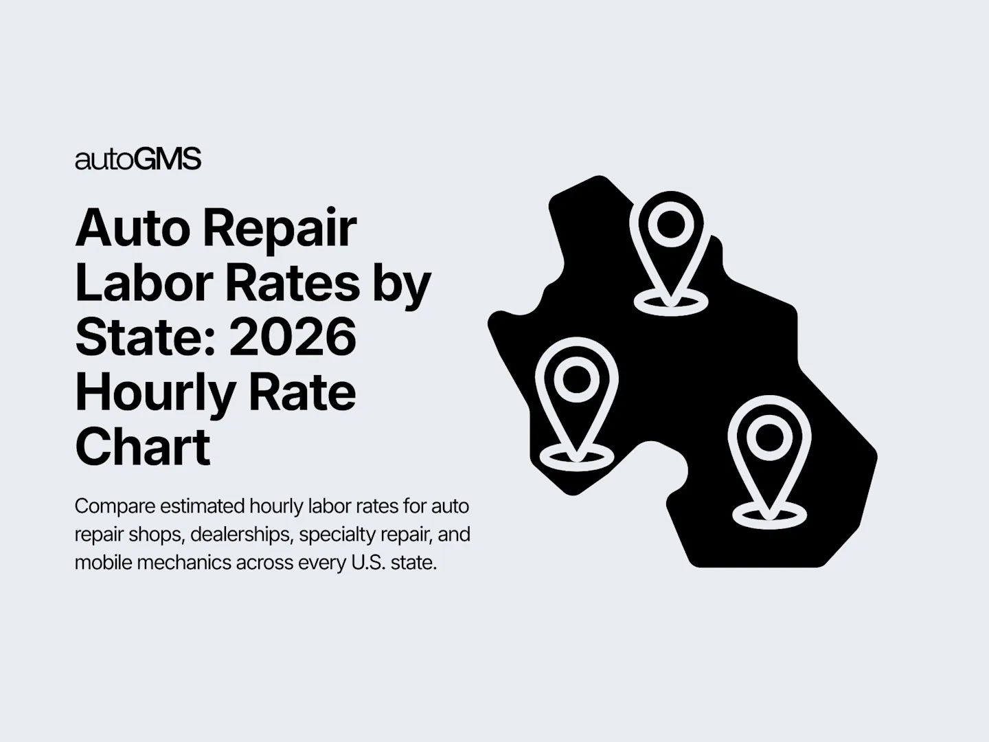 Compare estimated hourly labor rates for auto repair shops, dealerships, specialty repair, and mobile mechanics across every U.S. state.
