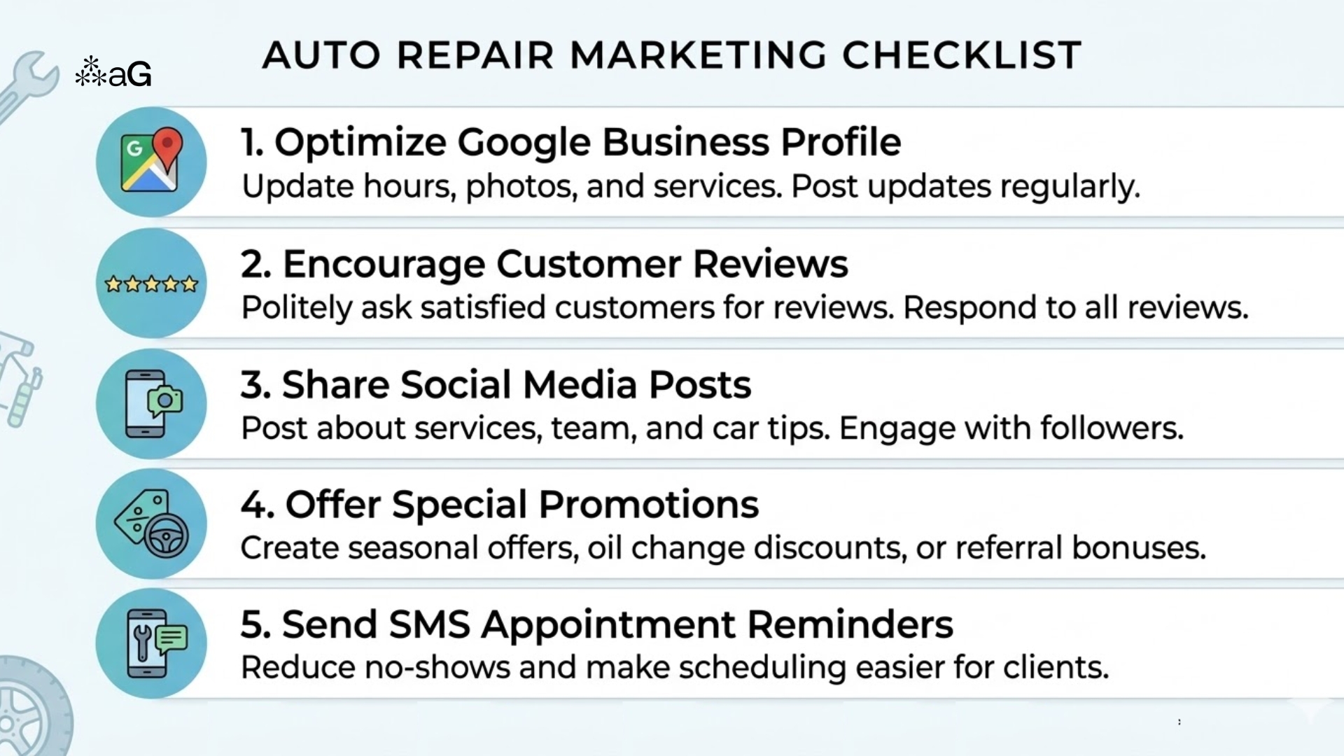 auto-repair-marketing-ideas-checklist