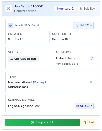 autoGMS different job statuses