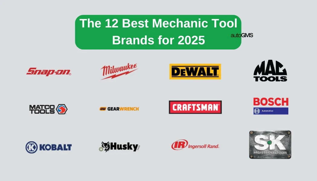 reference list of the official websites for each of the 12 mechanic tool brands mentioned in the blog.