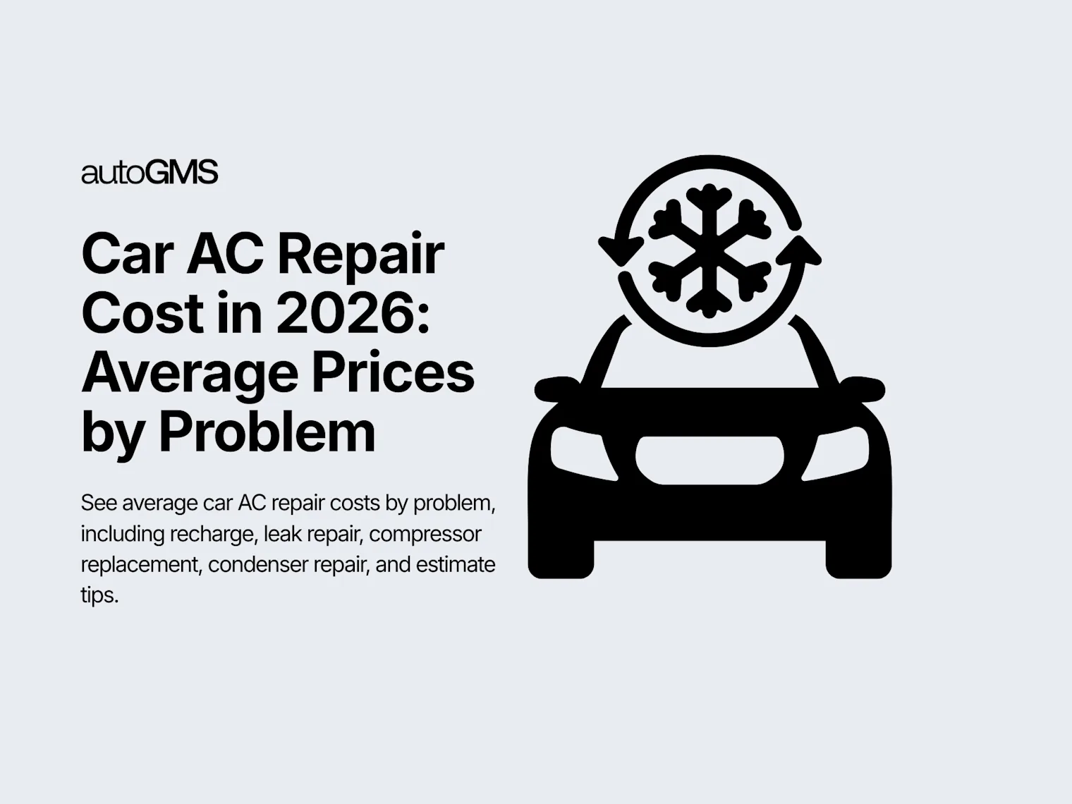 How Much Does Auto AC Repair Cost?
