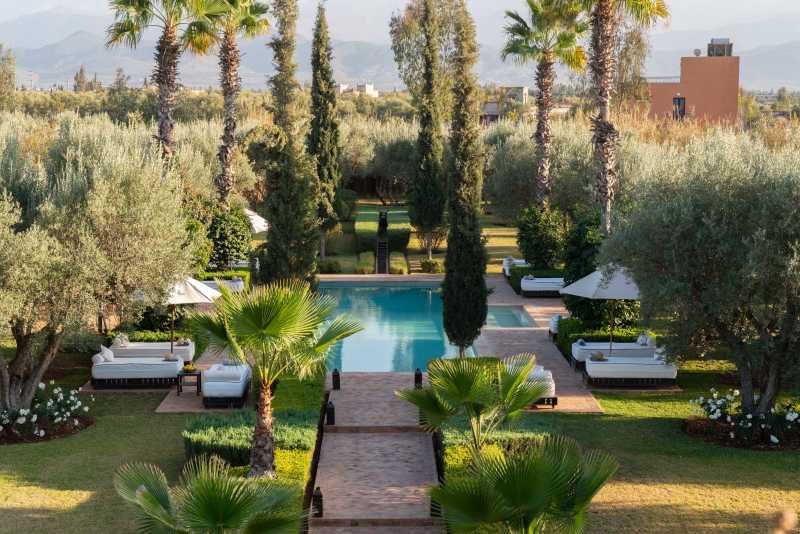 Villa avec piscine à Marrakech