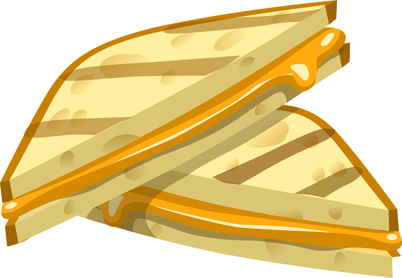 illustration of a gold ribbon on a white background vector.