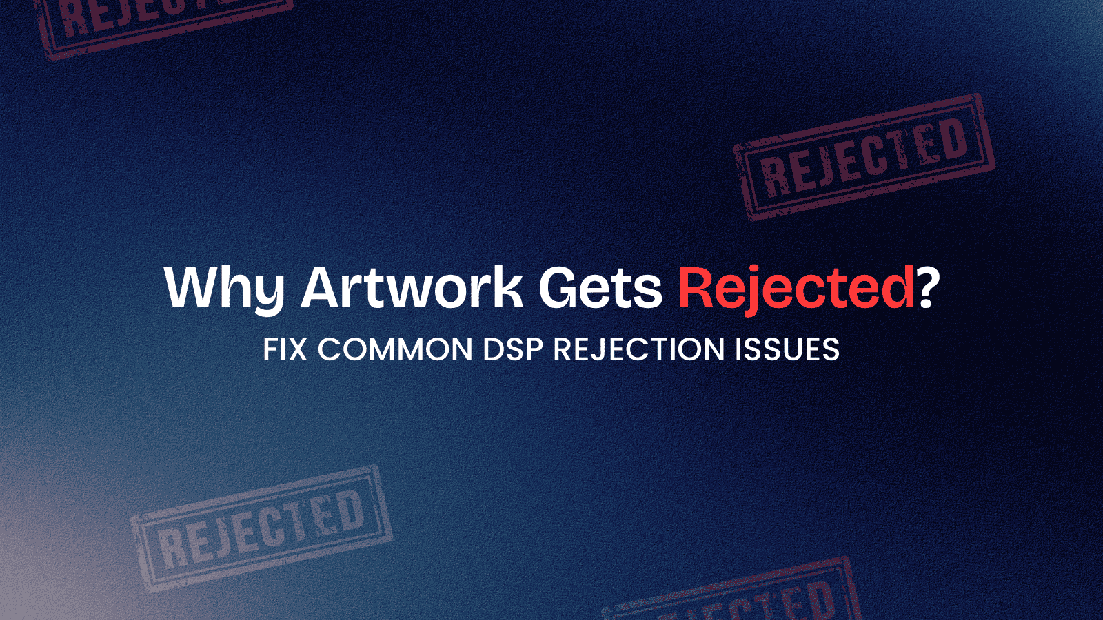 Top Reasons Your Cover Art Gets Rejected