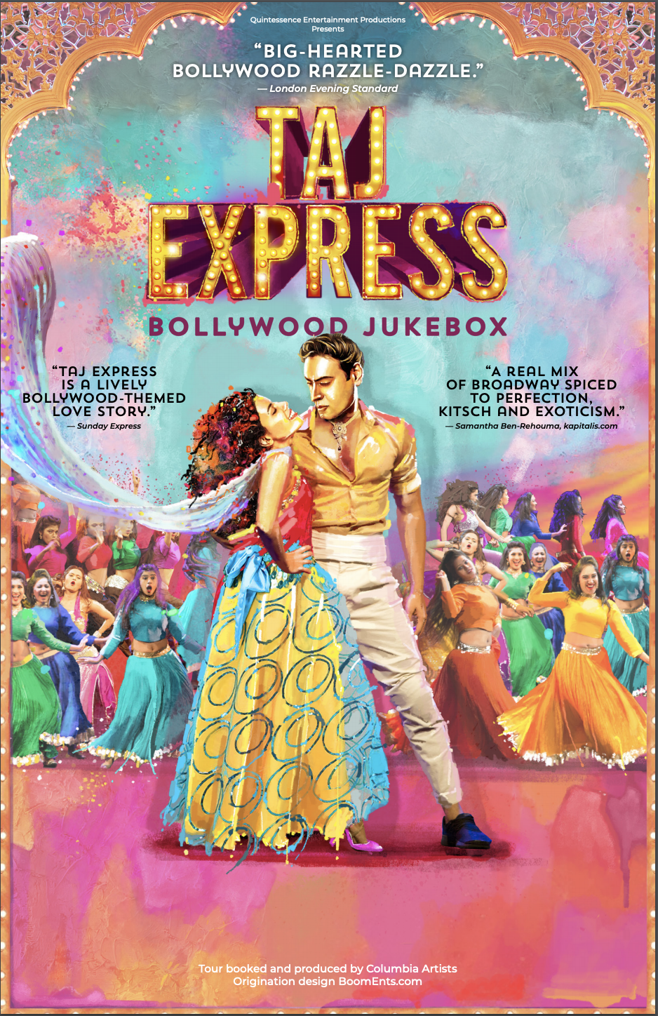 Taj Express Bollywood jukebox poster