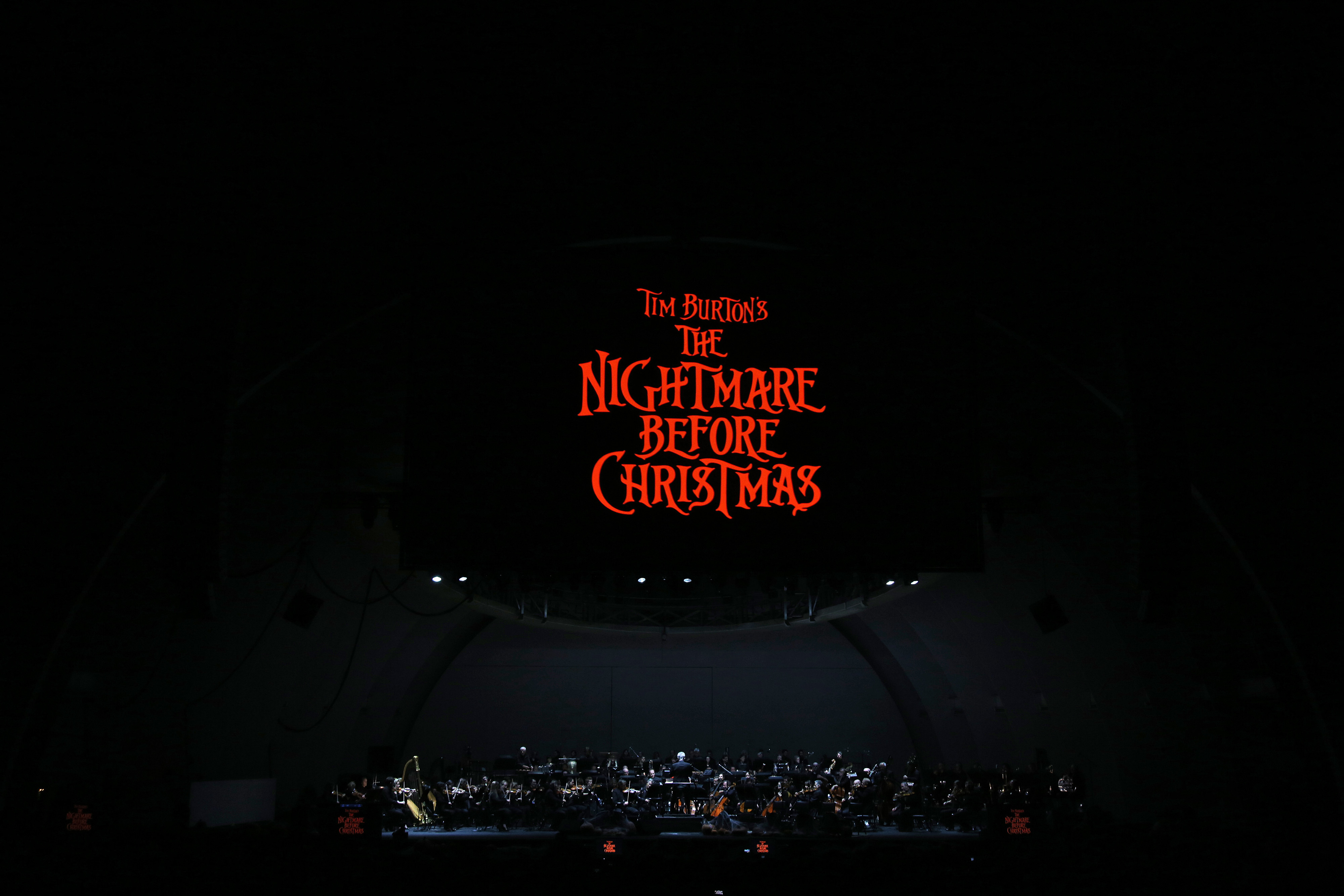 Tim Burton's The Nightmare Before Christmas In Concert Live to Film | Hollywood Bowl November 2016, Photo Credit: Randall Michaelson