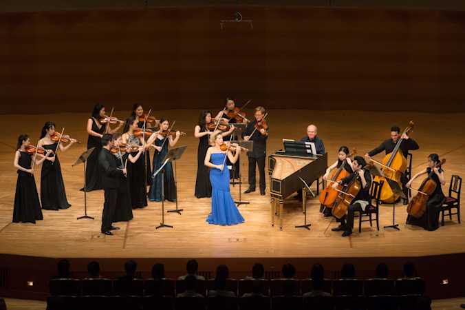 Anne-Sophie Mutter and  Mutter’s Virtuosi Tour South America