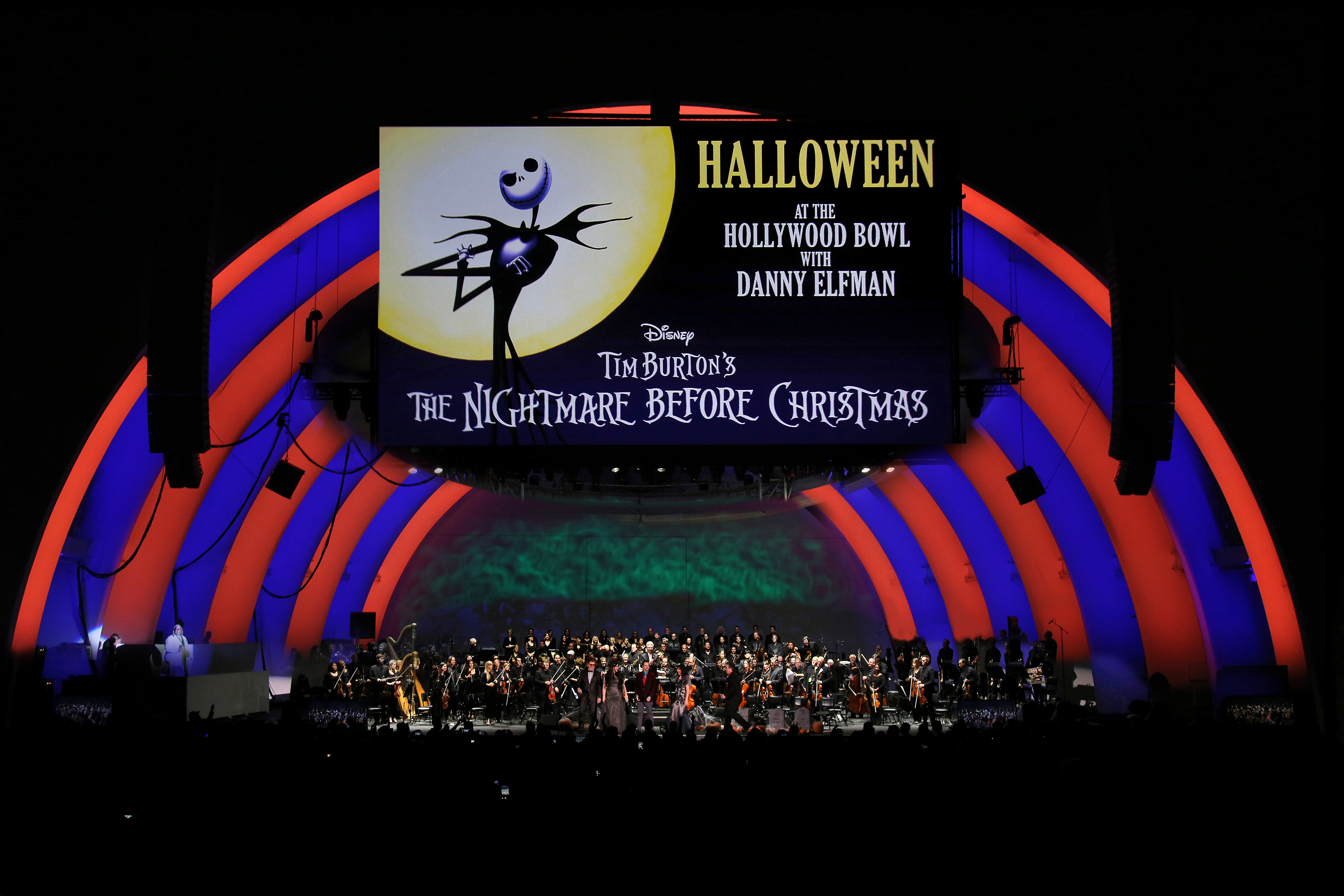Tim Burton's The Nightmare Before Christmas In Concert Live to Film | Hollywood Bowl November 2016, Photo Credit: Randall Michaelson