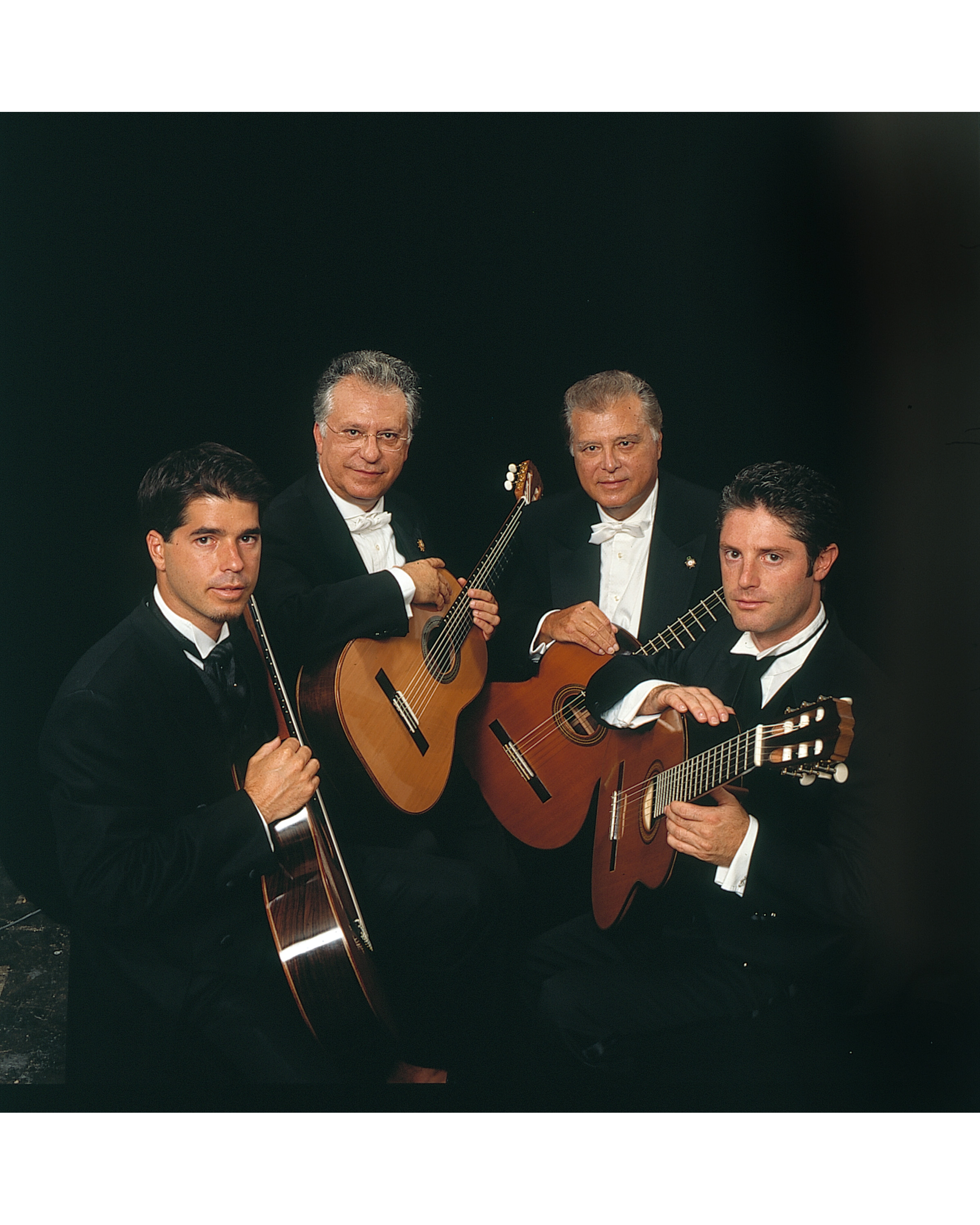 The Romeros | from left to right: Celino Romero, Pepe Romero, Celin Romero, Lito Romero; Photo Credit: Marvin Sloben