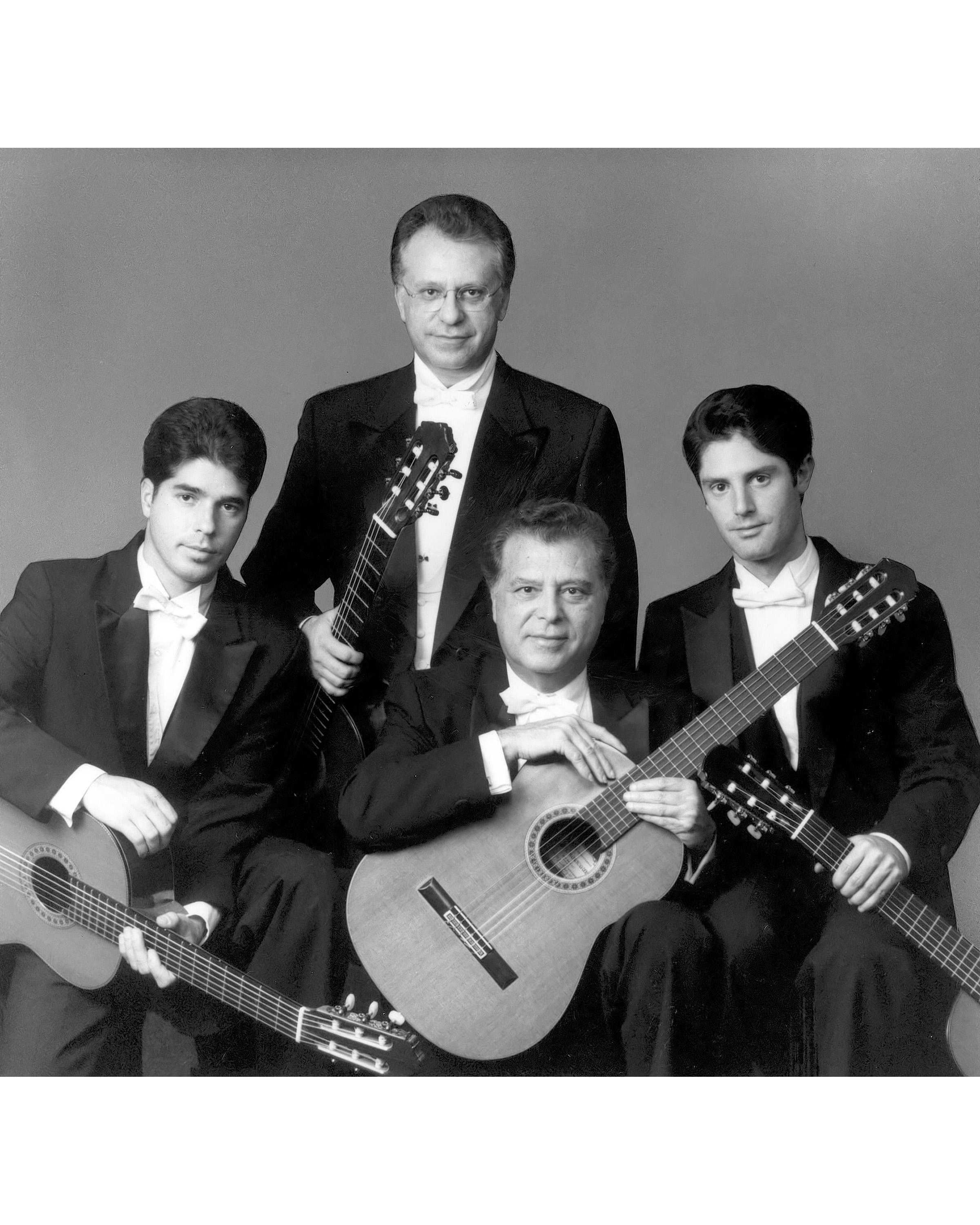 The Romeros | from left to right: Celino Romero, Pepe Romero, Celin Romero, Lito Romero; Photo Credit: Marvin Sloben