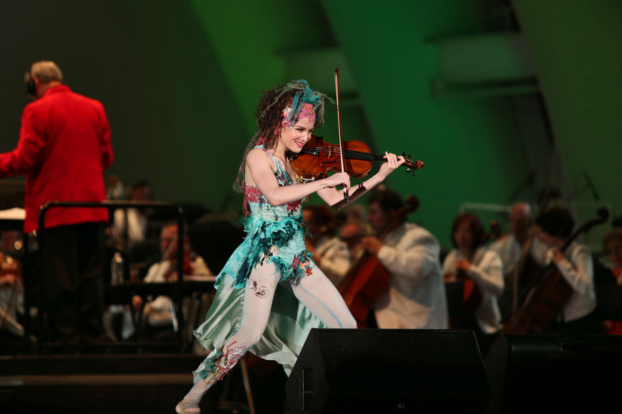 Sandy Cameron | The Little Mermaid at the Hollywood Bowl 2016