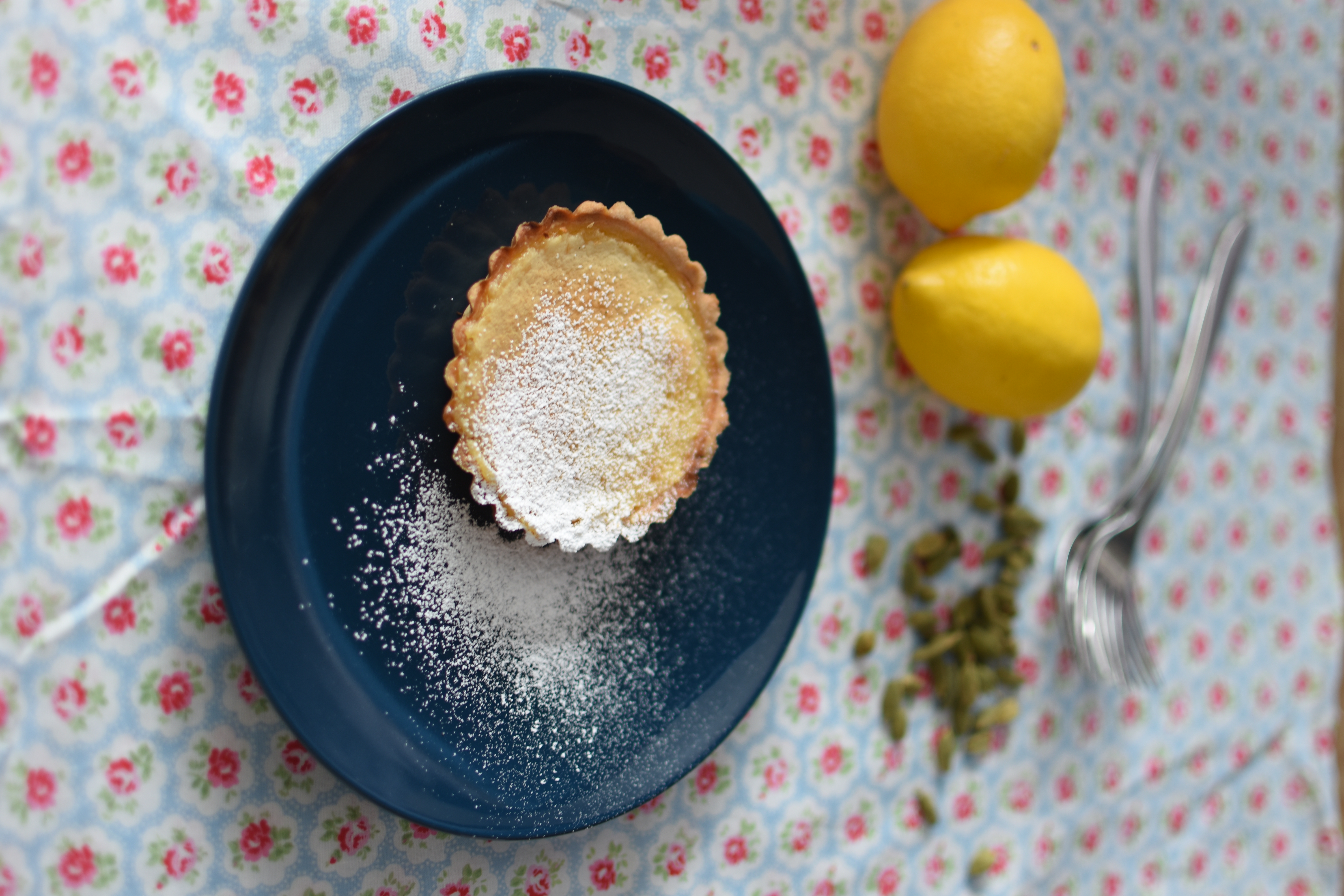 Lemon Cardamon Tart