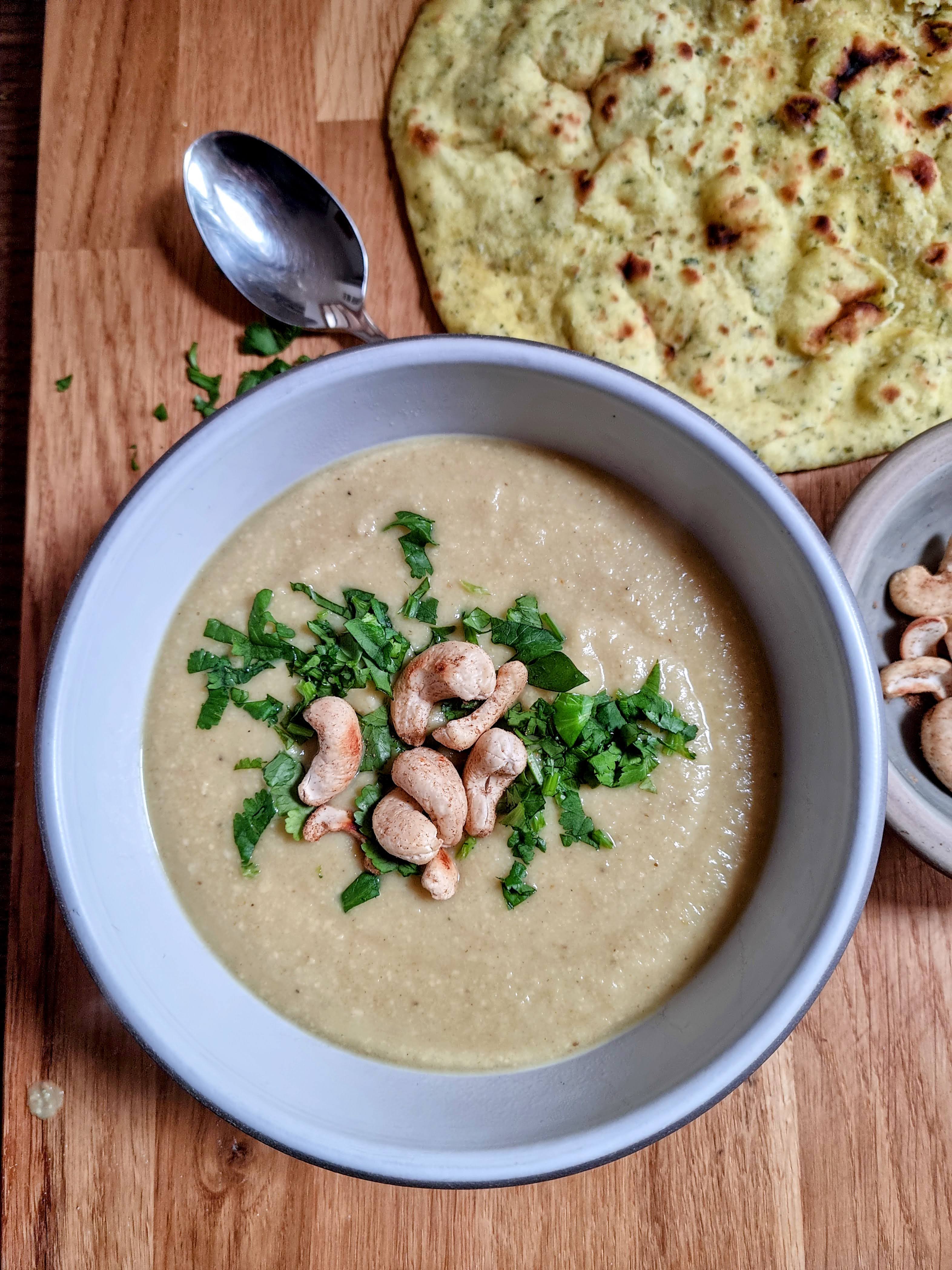 Cauli Coconut Cashew Soup