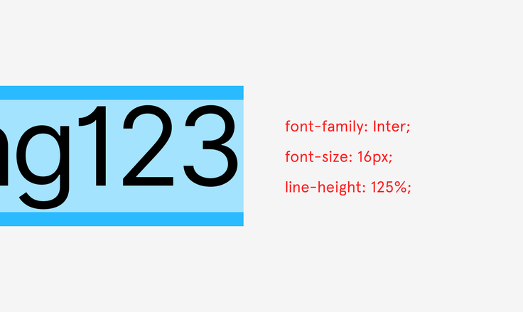 Half-leading expressed in CSS