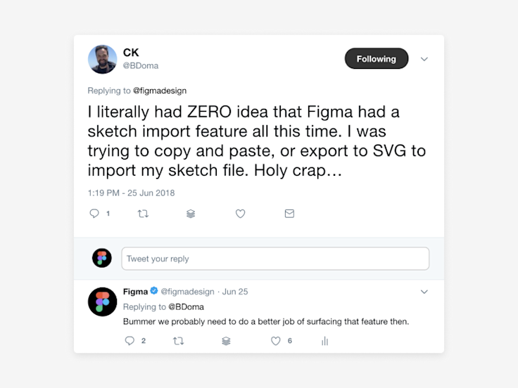 Figma Feature Highlight Sketch Import