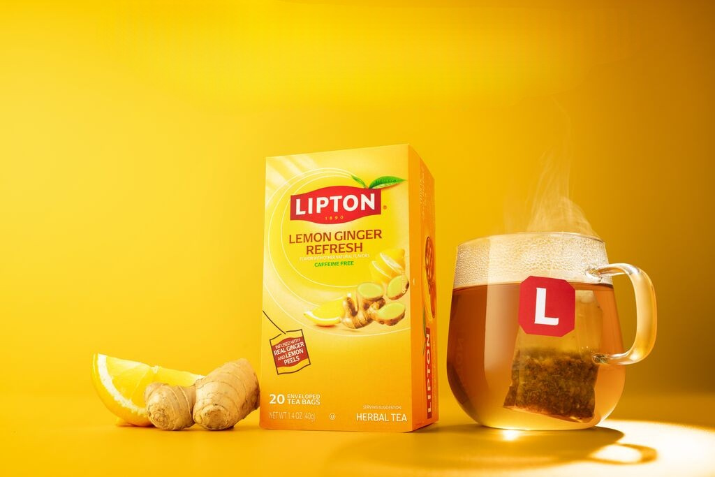 lemon ginger pack shot