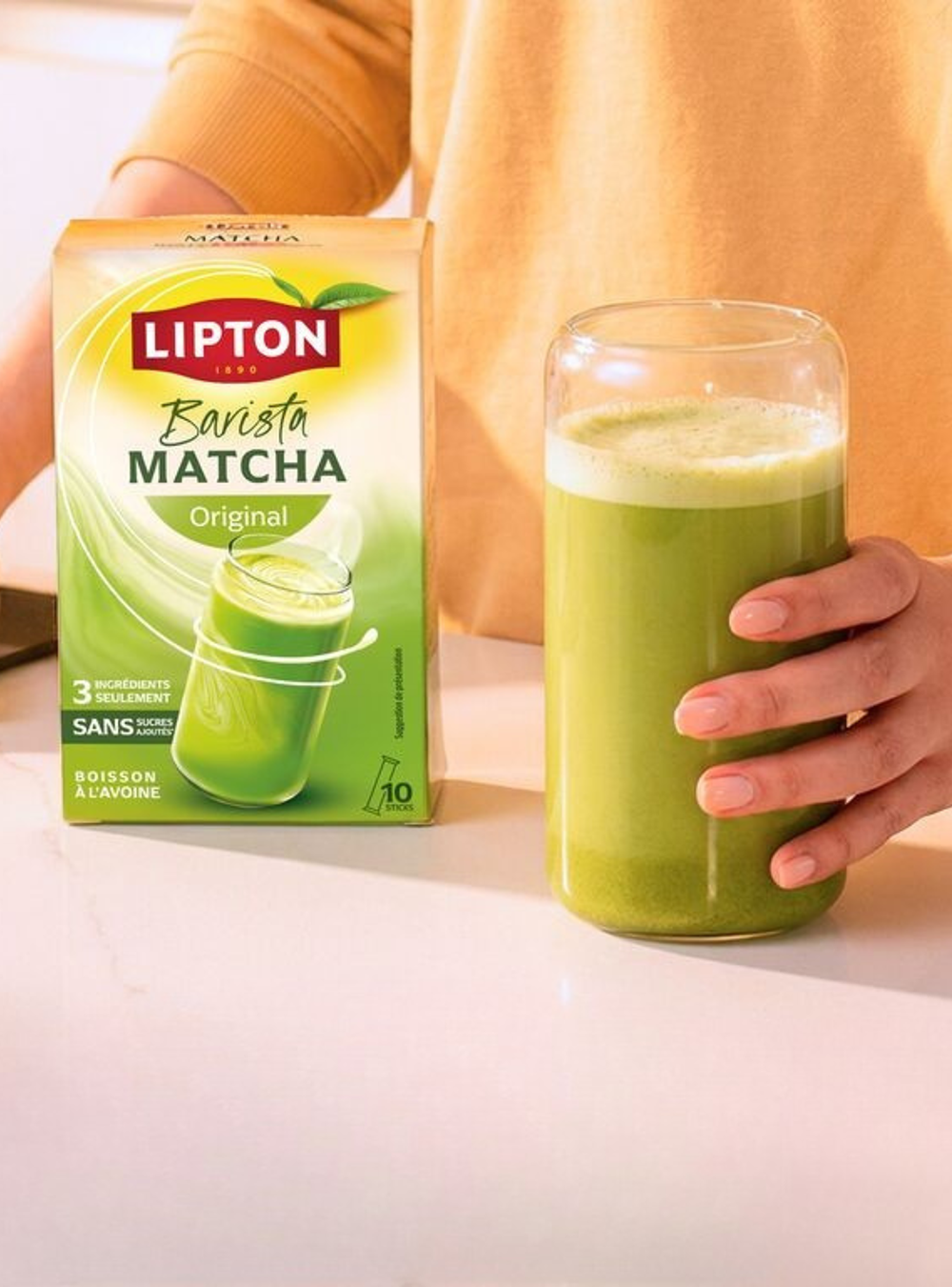 Lipton matcha 370x500