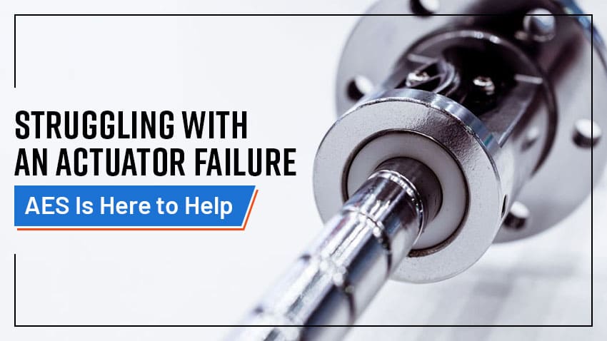 Struggling with an Actuator Failure? AES is Here to Help!