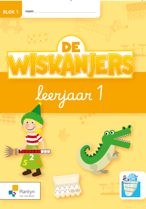 De Wiskanjers (IJsbergversie) 1 Werkboek Blok 1 (ed. 1 - 2021 )