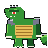 Lizard adversary sprite