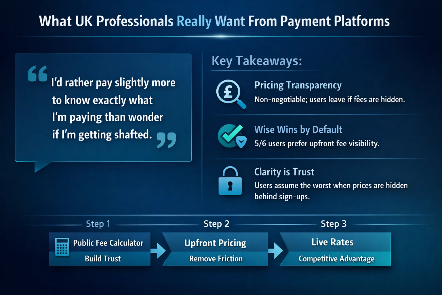 UK Payment Platform Consumer Research Infographic
