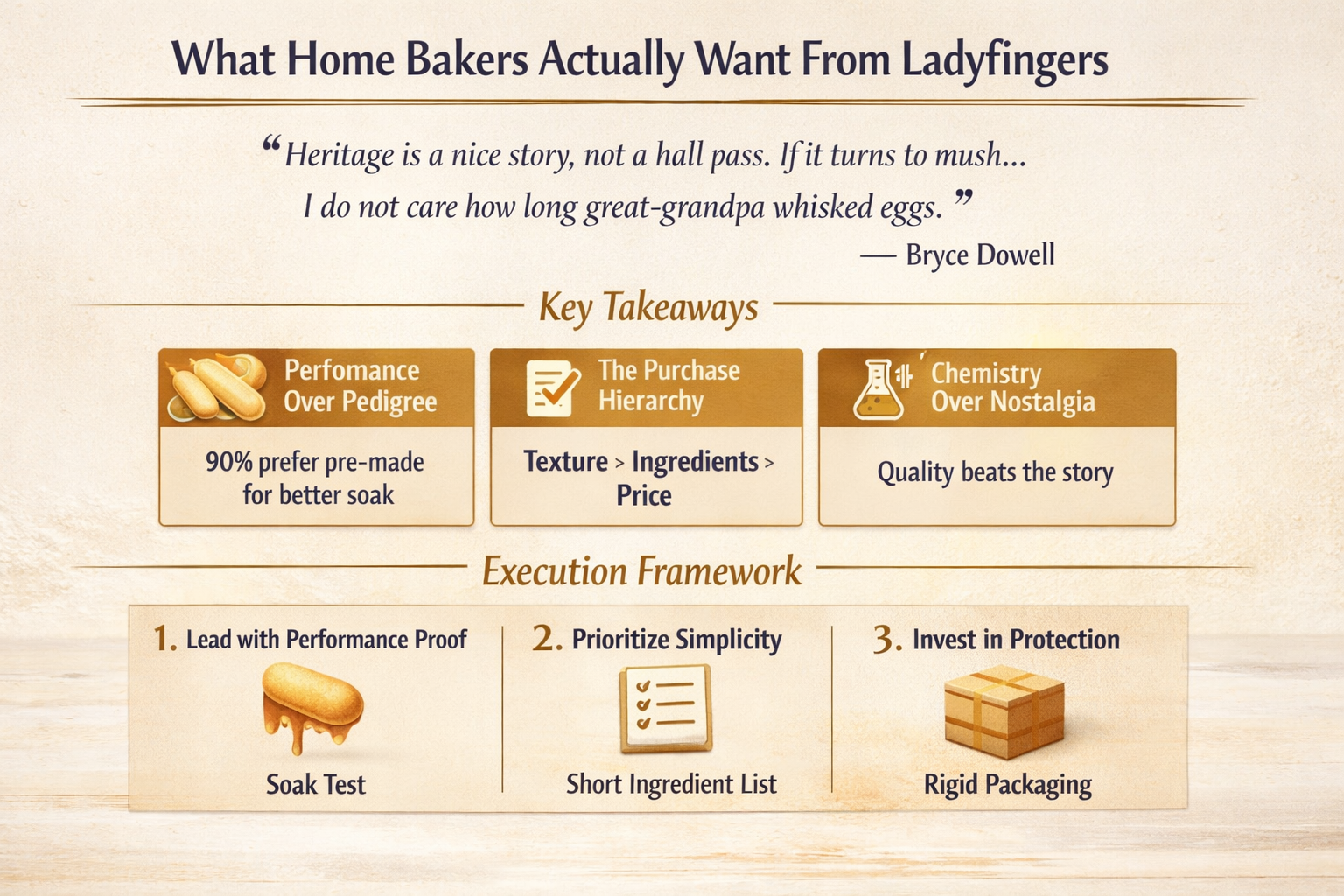 Specialty Bakers Consumer Research Infographic