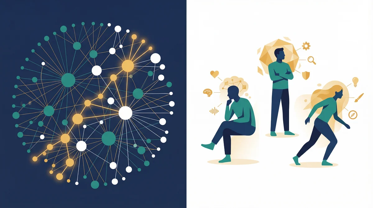 Social Network vs Individual Illustration