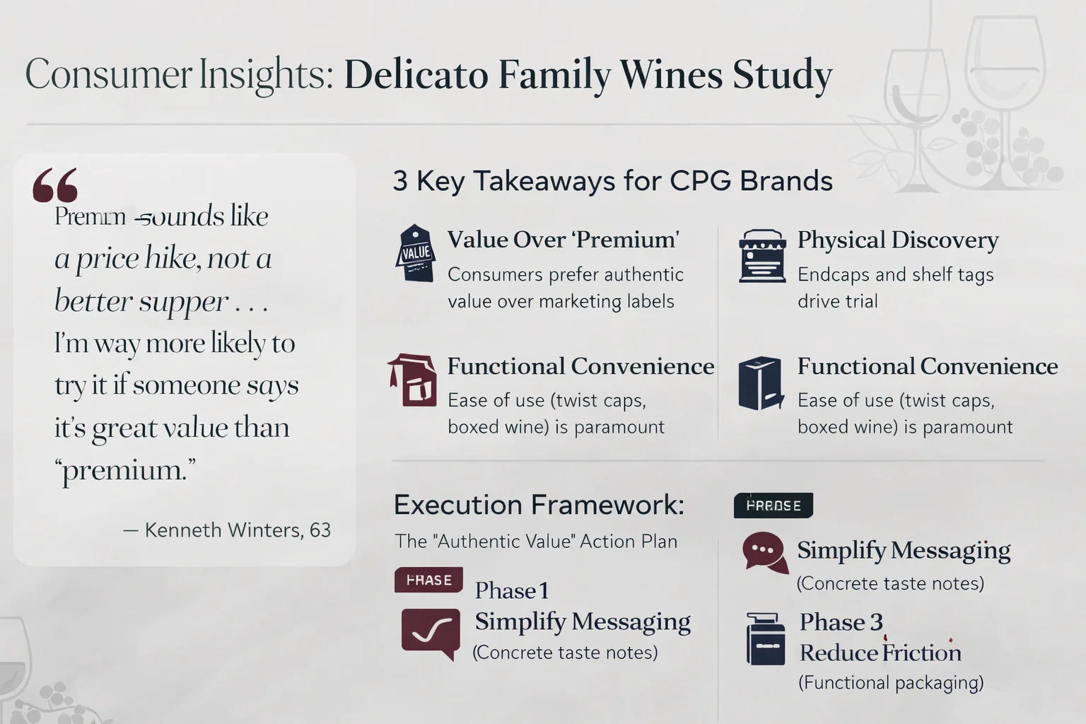 Delicato Family Wines Consumer Study