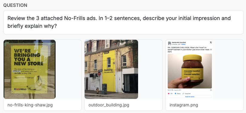 NoFrills ads question