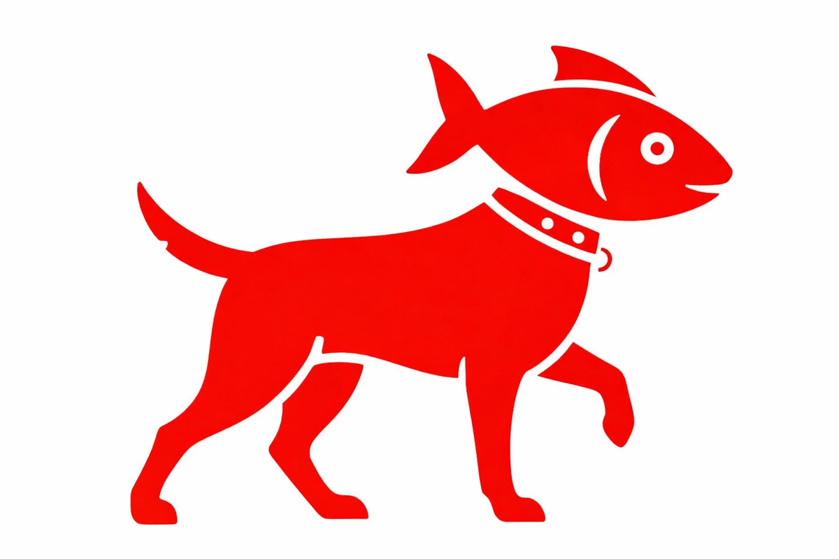 Fish Dog Logo - The Starting Point