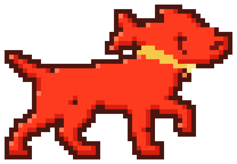 FishDog 8-bit logo