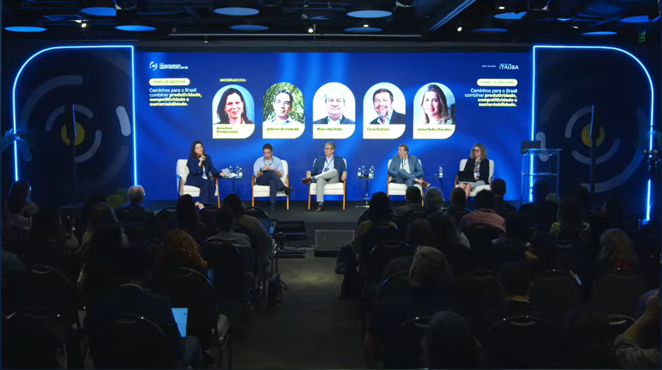 Imagem - Painel Fórum de Produtividade Sustentabilidade Itaúsa 2026