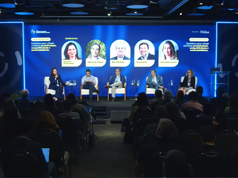 Imagem - Painel Fórum de Produtividade Sustentabilidade Itaúsa 2026