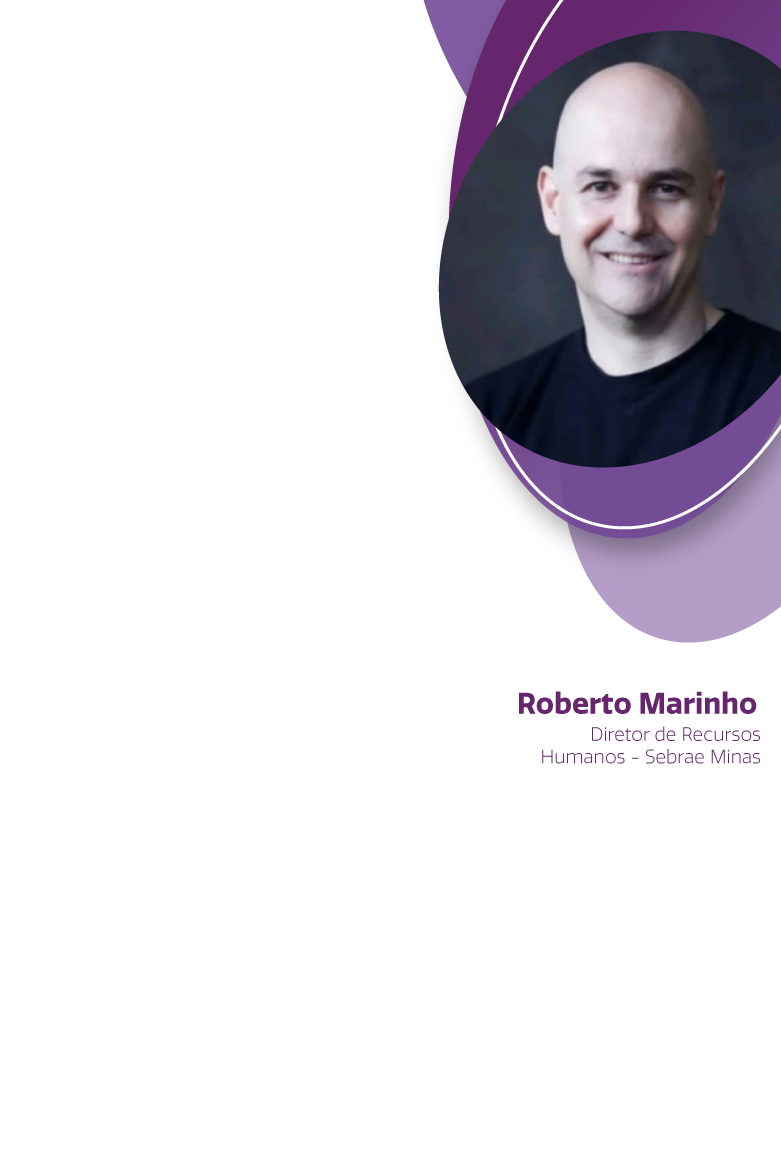 foto do roberto marinho e texto com trecho do depoimento entre aspas.