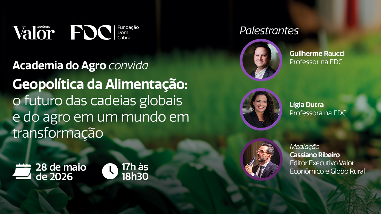 Geopolítica da Alimentação: o futuro das cadeias globais e do agro em um mundo em transformação