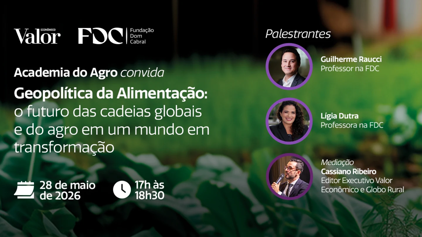 Geopolítica da Alimentação: o futuro das cadeias globais e do agro em um mundo em transformação