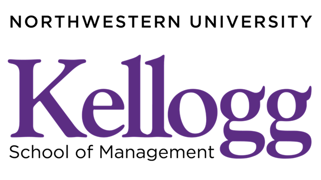 Logo Kellogg roxa e preta
