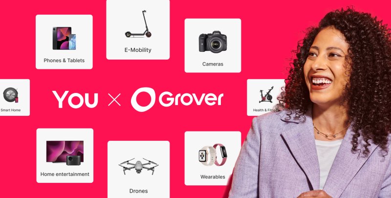 Grover | Aluguel de tecnologia para seus clientes
