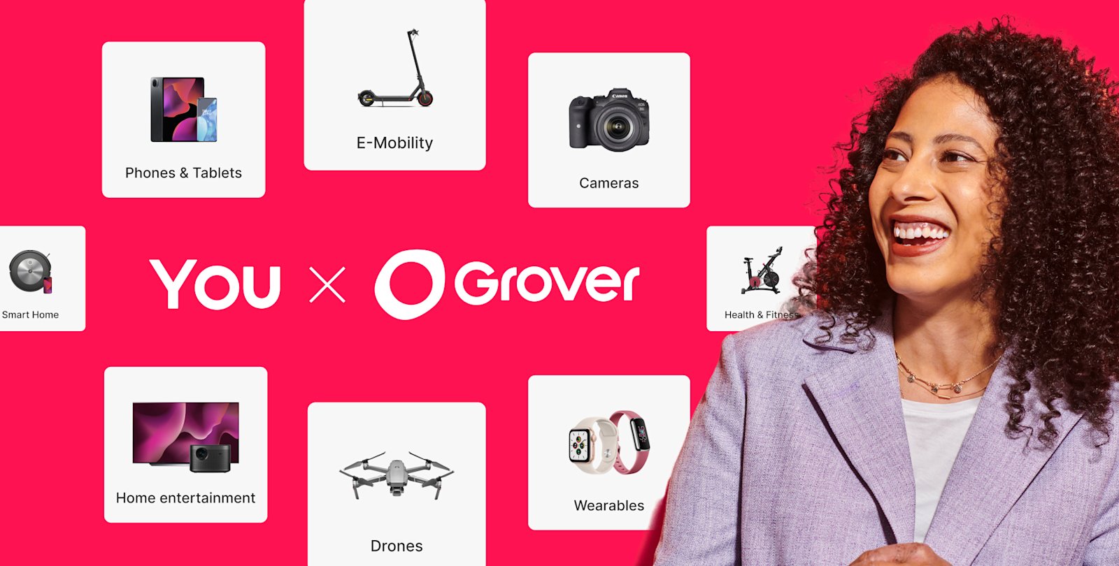 Grover Tech Grover | Tech rentals for your customers