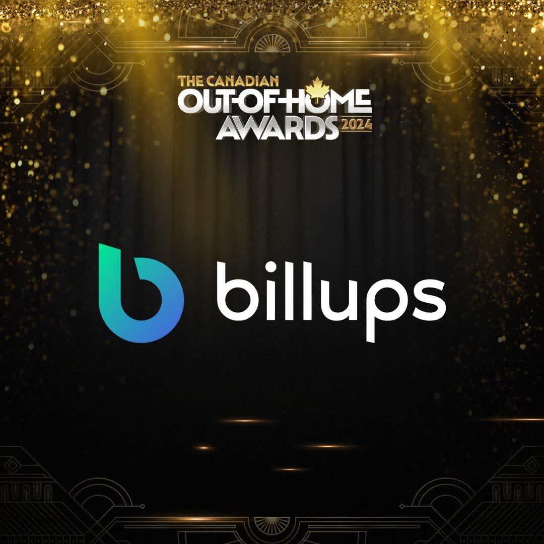 Billups Joins Forces with Canadian Out-of-Home Gala for a Branding Splash