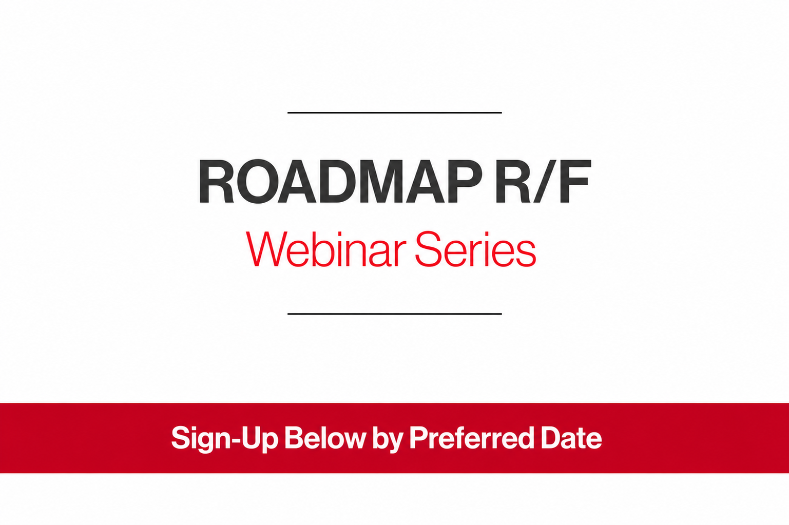 ROADMAP R/F