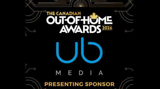 COMMB announces UB Media as Presenting Sponsor of the Canadian OOH Awards