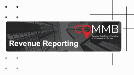 COMMB releases its Q2 2026 Canadian Out-of-Home Advertising Revenue Report