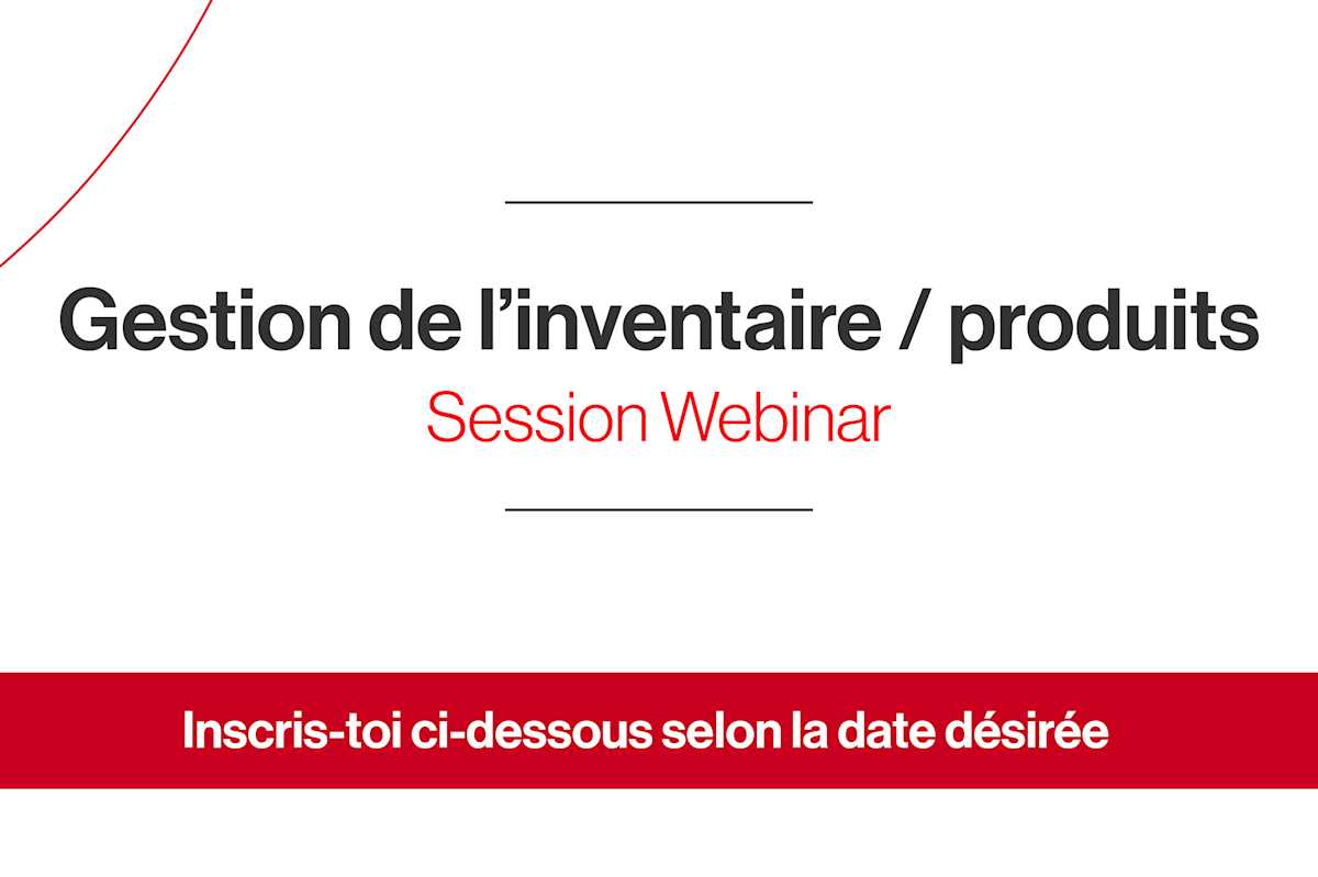 Gestion de l’inventaire