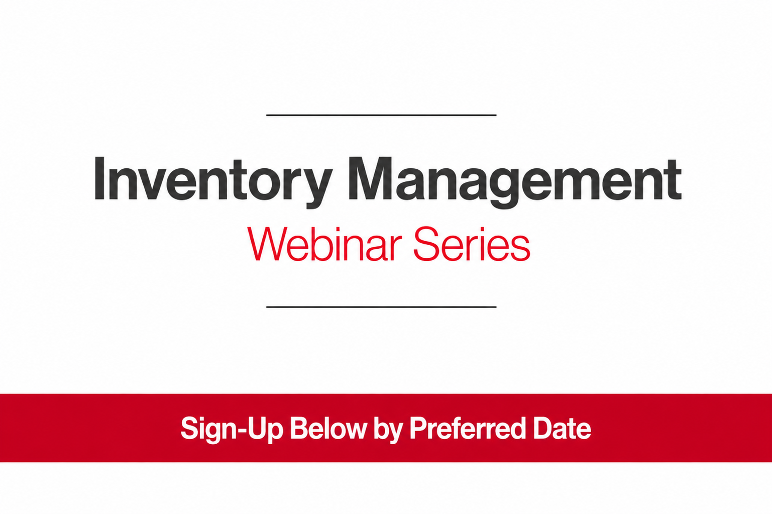 Inventory Management