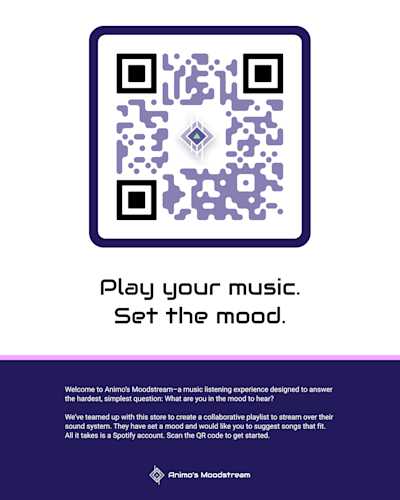 Scan the QR Code to Access the App and Play Your Music!