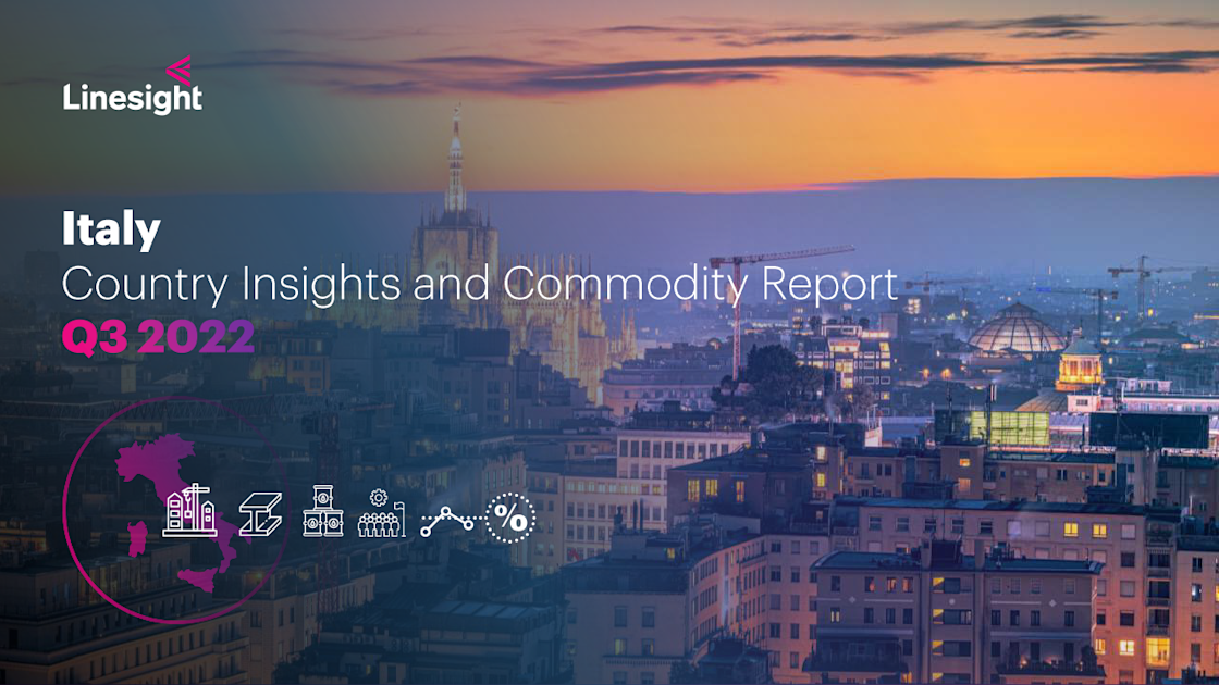 Linesight Italy Commodity Report - Q3 2022