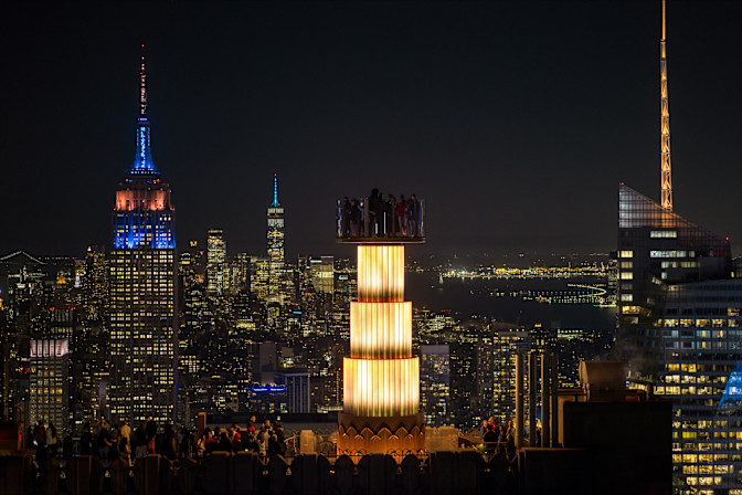 Top of the Rock Observation Deck, New York 