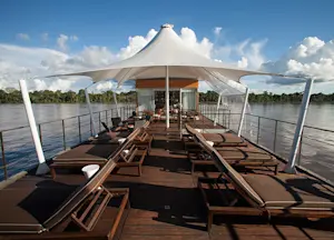 Deck, Aqua, Amazon River expedition cruises
