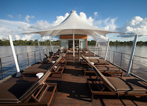 Deck, Aqua, Amazon River adventure cruises